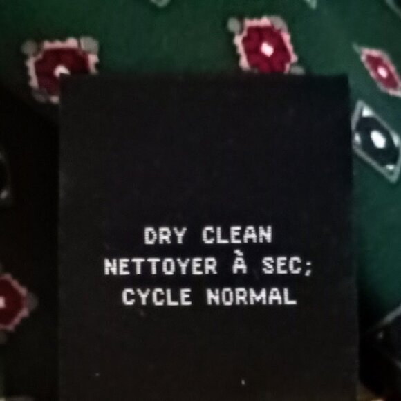 Mario Serrani Italy Green Print SS Top - Picture 5 of 5